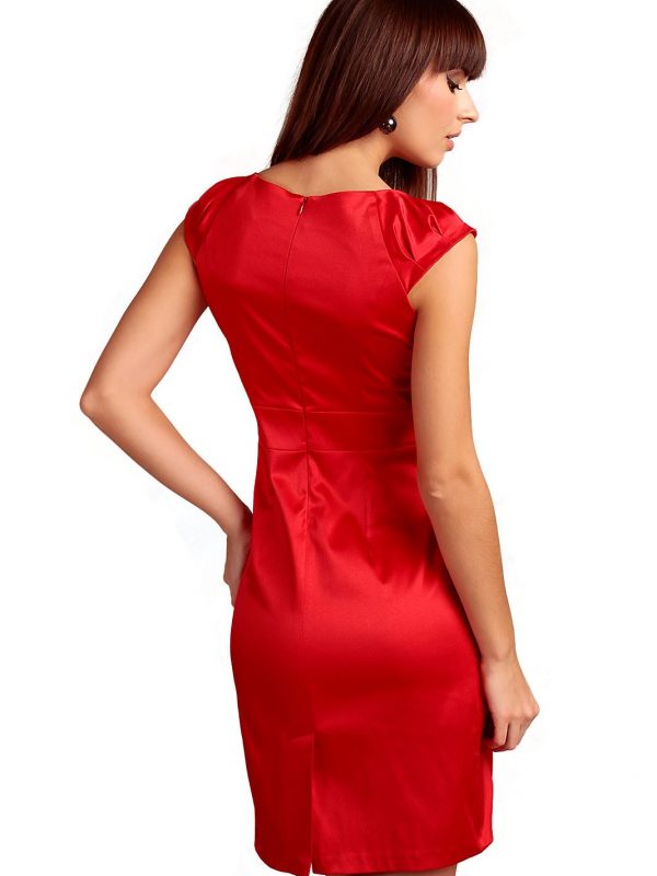 Sukienka Bianka w kolorze czerwonym