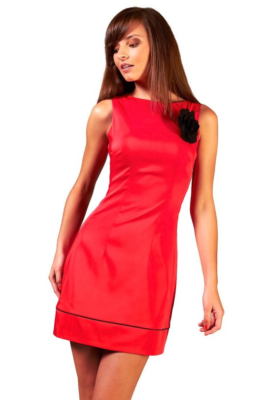 Sukienka Simone w kolorze czerwonym